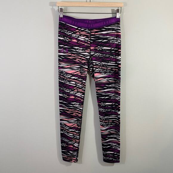 Under Armour Pants - Under Armour Women's Purple Graphics Pullover Leggings